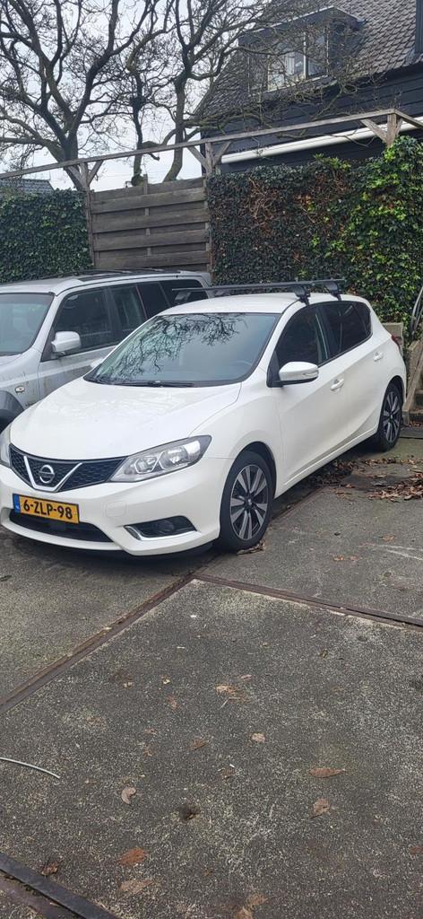 Nissan Pulsar 1.2 DIG-T Connect Edition automaat, Auto diversen, Schadeauto's, Nissan, Automaat, Benzine, Hatchback, Wit