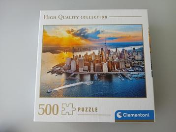 New York puzzel Clementoni 500 beschikbaar voor biedingen