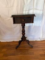 Antiek Biedermeier naaitafeltje / niciak, 1860-1890, Antiek en Kunst, Antiek | Meubels | Tafels, Ophalen