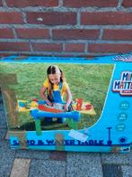 Zand en water speelt tafel mini matters, Ophalen, Gebruikt