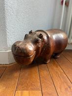 houten hippo/nijlpaard, Ophalen of Verzenden, Gebruikt