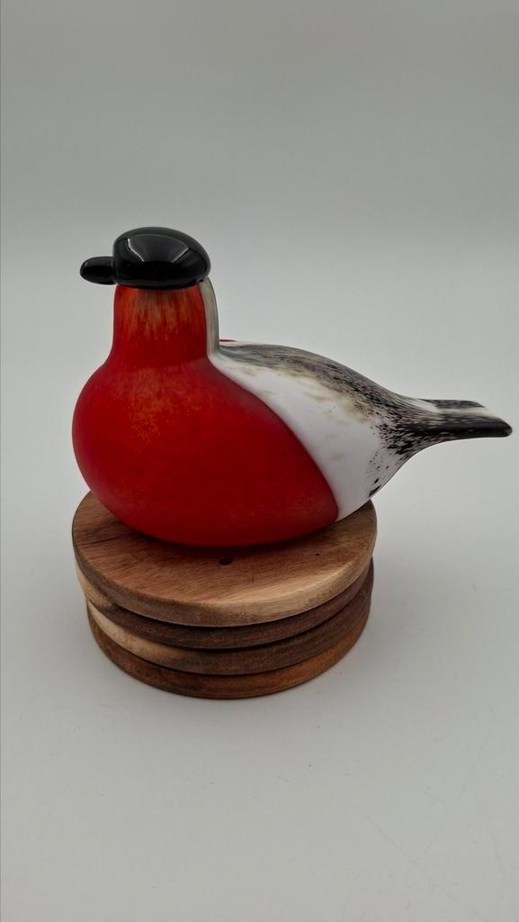 Bullfinch vogel Oiva Toikka voor Iittala, Antiek en Kunst, Antiek | Glas en Kristal, Ophalen of Verzenden