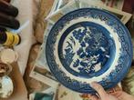 Blue Willow Dinerbord, Antiek en Kunst, Antiek | Schalen, Ophalen of Verzenden