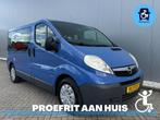 Opel Vivaro 2.0 Rolstoelbus (Airco) Zelfrijder / Meerijder, Auto's, Bestelauto's, Zwart, 4 cilinders, Blauw, 116 pk