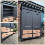 Broodkast wandmeubel steenkoolgrijs, Middenhof 41 4411 RX Rilland, Muppetsmeubels@gmail.com, Nieuw, Ophalen