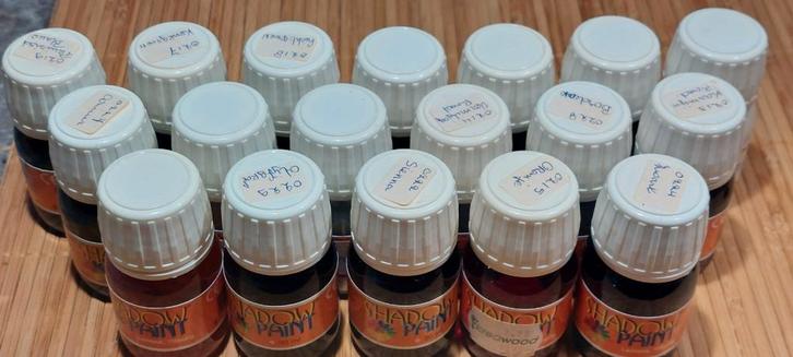 22 kleuren shadow painting lalinea potjes 30ml, Hobby en Vrije tijd, Schilderen, Zo goed als nieuw, Waterverf, Ophalen of Verzenden