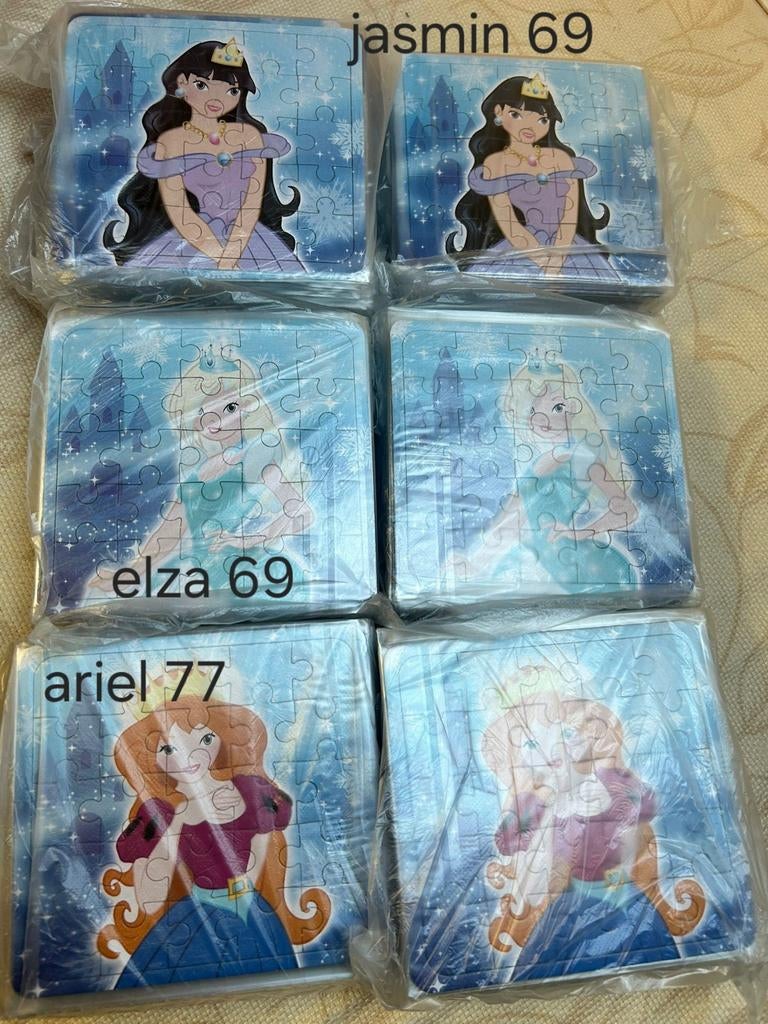 Mini puzzels restpartij, Ophalen of Verzenden, 10 tot 50 stukjes, Nieuw, 6 maanden tot 2 jaar