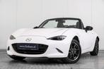 Mazda MX-5 ND 1.5 SkyActiv-G 131 S € 21.900,00, Auto's, Achterwielaandrijving, Gebruikt, 4 cilinders, Wit