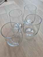 4 Waterglazen in Zeer Goede Staat, Ophalen, Zo goed als nieuw