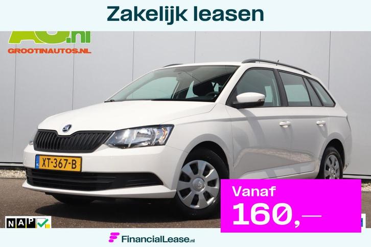Skoda Fabia Combi 1.0 TSI Drive 95PK Radio Airco Stoelverwar, Auto's, Skoda, Bedrijf, Lease, Financial lease, Fabia, ABS, Airbags