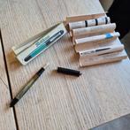 2 antieke  vulpennen, Overige merken, Gebruikt, Met doosje, Ophalen of Verzenden