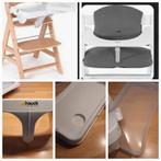 Hauck Alpha Stoelverkleiner, Tray Plate & Kussentjes, Kinderen en Baby's, Ophalen of Verzenden, Zo goed als nieuw, Meegroeistoel