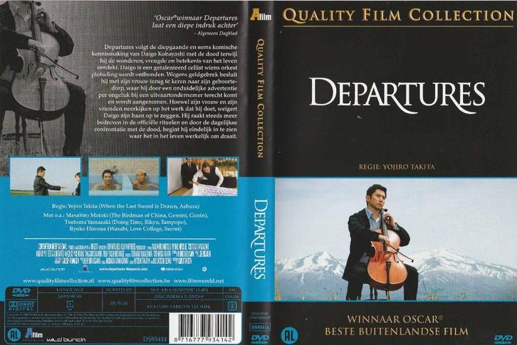 Departures - Yojiro Takita"", Cd's en Dvd's, Dvd's | Filmhuis, Zo goed als nieuw, Ophalen of Verzenden
