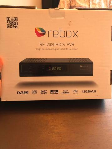 Rebox RE-2020HD S-PVR Satellietontvanger - Nieuw beschikbaar voor biedingen