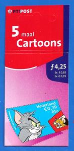 NVPH 1994-98 PB 72 5 maal Cartoons - 2001, Postzegels en Munten, Verzenden, Na 1940, Postfris