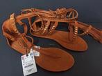New. Zara real leather sandal. Mt. 39, Nieuw, Ophalen