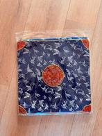 2 blauwe Chinese kussensloop/hoes, Ophalen, Nieuw