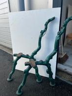 Gietijzeren tuinbank steunen, Tuin en Terras, Ophalen, Gebruikt