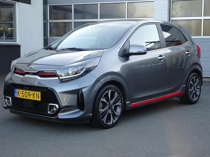 Kia Picanto 1.0 T-GDi GT-Line 5p Automatische airco, navigat, Auto's, Kia, Te koop, Picanto, ABS, Achteruitrijcamera, Adaptive Cruise Control