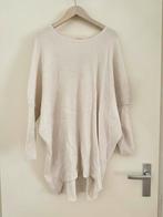 Dames lange vest jurk trui knit tricot wit beige maat S M L, Kleding | Dames, Grote Maten, Ophalen of Verzenden, Zo goed als nieuw