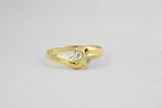 14 karaat gouden ring met Diamant 2100-G, Eu, Gebruikt, Eu, 19 tot 20