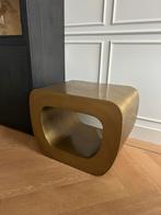 Mooie Eclectisch Bijzettafel - Goud, Minder dan 55 cm, Metaal of Aluminium, Eclectisch, Zo goed als nieuw