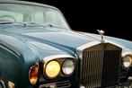 Jongensdroom te koop: Rolls Royce Silver Shadow, Auto's, Rolls-Royce, Automaat, Blauw, Leder, Bedrijf