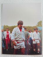 Foto van  Jan Molby (ajax)., Ophalen of Verzenden, Zo goed als nieuw, Ajax, Spelerskaart