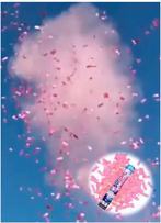 Gender Reveal Wolk + Confetti Kanon - Jongen/Meisje, Ophalen of Verzenden, Nieuw