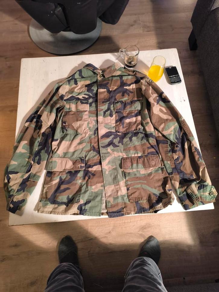 Korps Mariniers Woodland Uniform, Verzamelen, Militaria | Algemeen, Ophalen of Verzenden