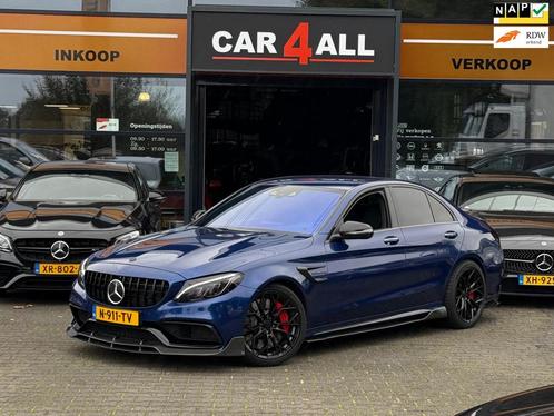 Mercedes-Benz C-klasse AMG 63 S Edition 1 CARBON/DOWNPIPE/SC, Auto's, Mercedes-Benz, Bedrijf, Te koop, C-Klasse, 360° camera, ABS