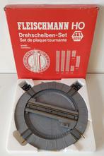 FLEISCHMANN 6094 draaischijf set, handbediening, analoog, Gebruikt, Gelijkstroom, Fleischmann, Rails