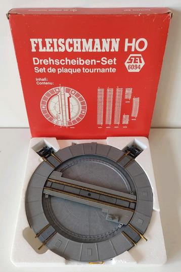 FLEISCHMANN 6094 draaischijf set, handbediening, analoog beschikbaar voor biedingen