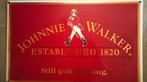 Emaille bord Johnny Walker, limited edition # 104/150, Verzamelen, Merken en Reclamevoorwerpen, Ophalen of Verzenden, Zo goed als nieuw