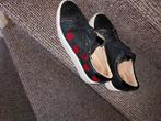 Zwarte DWRS schoenen met rode hartjes maat 41, Ophalen of Verzenden, Gebruikt
