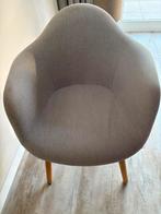 Eetkamerstoelen, Huis en Inrichting, Stoelen, Gebruikt, Drie, Ophalen of Verzenden, Stof
