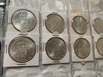 8 antiliaanse zilveren rijksdaalders juliana 1964, Postzegels en Munten, Ophalen of Verzenden, Koningin Juliana, 2½ gulden, Zilver
