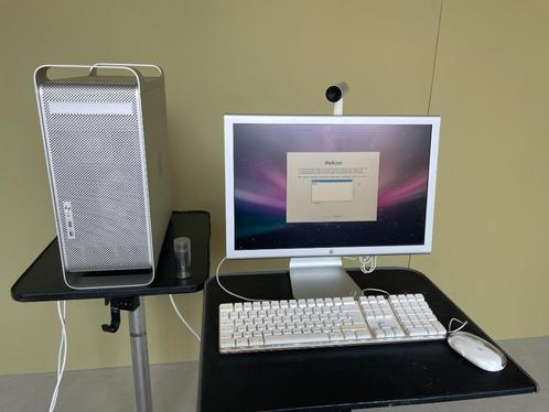 Power Mac G5 met LCD Apple Cinema Display en iSight camera, Computers en Software, Apple Desktops, Gebruikt, Powermac, HDD, 2 tot 3 Ghz