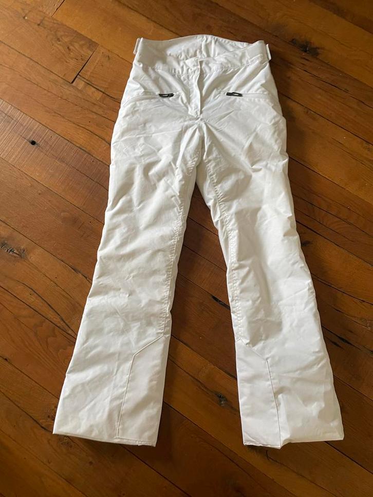 Witte Dames Skibroek - Maat XS, Kleding | Dames, Wintersportkleding, Gedragen, Broek, Maat 34 (XS) of kleiner, Ophalen of Verzenden