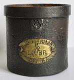 Antieke maatbeker 1/2 Liter uit Assen, Antiek en Kunst, Ophalen of Verzenden