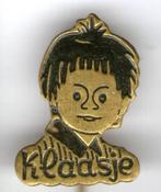 Klaasje zwart op koper stripfiguur speldje ( S_042a ), Verzamelen, Speldjes, Pins en Buttons, Verzenden, Nieuw, Figuurtje, Speldje of Pin