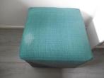 Groene poef - gratis, Ophalen, Gebruikt, Stof, 50 tot 75 cm