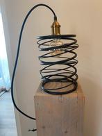 Spiraal Lamp - Uniek Design, Ophalen of Verzenden, Zo goed als nieuw, Minder dan 100 cm, Metaal
