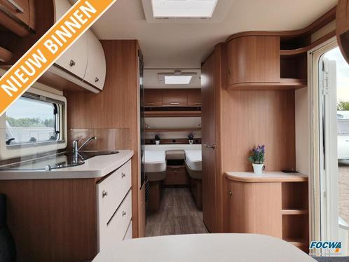 Fendt Saphir 515 SG Mover 2 Enkele Bedden Zit, Caravans en Kamperen, Caravans, Bedrijf, tot en met 4, 1250 - 1500 kg, Rondzit