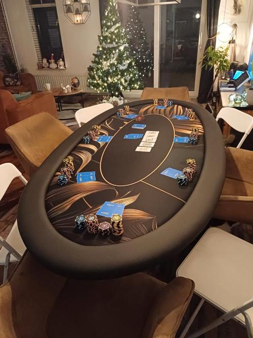 Pokertafel/ eettafel, Hobby en Vrije tijd, Gezelschapsspellen | Kaartspellen, Nieuw, Ophalen