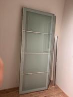 2x Ikea Pax Glazen Deuren, Minder dan 80 cm, Binnendeur, Ophalen of Verzenden, Schuifdeur