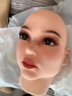 Roanyer siliconen masker Lily cosplay travestie vrouwgezicht, Nieuw, Ophalen of Verzenden