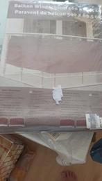 Balkon Windscherm  bruin ( nieuw), Ophalen of Verzenden, 200 cm of meer