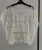 Gehaakte top, Kleding | Dames, Tops, Ophalen of Verzenden, Zo goed als nieuw, Wit, Zonder mouw