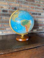 Vintage verlichte wereldbol, Scanglobe, type X, Huis en Inrichting, Woonaccessoires | Wereldbollen, Ophalen of Verzenden, Verlicht